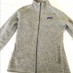 PATAGONIA Gray Better Sweater Fleece Jacket M